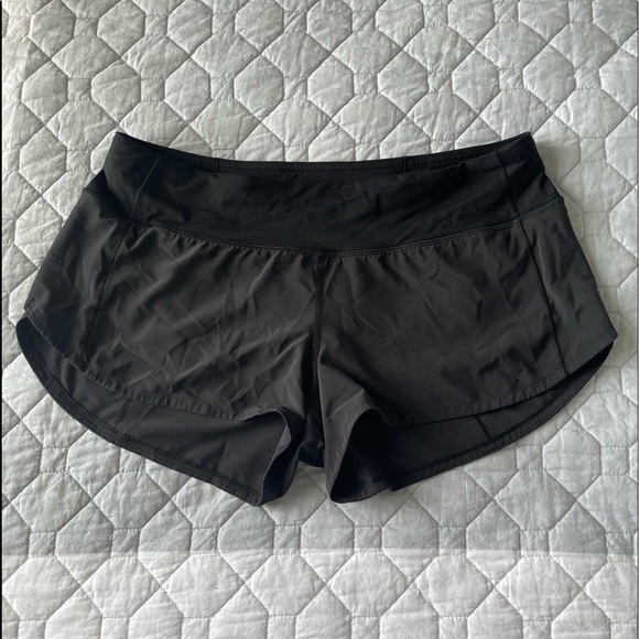 lululemon athletica Pants - LULULEMON Shorts Speed up RUNNING Active Wear Womens 2.5 Inch Inseam 8 Black